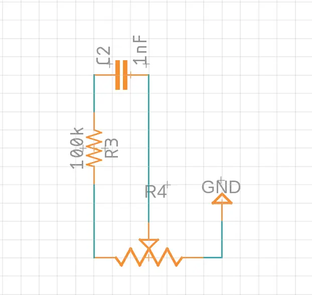 Treble bleed circuit wiring with capacitor only across volume pot lugs